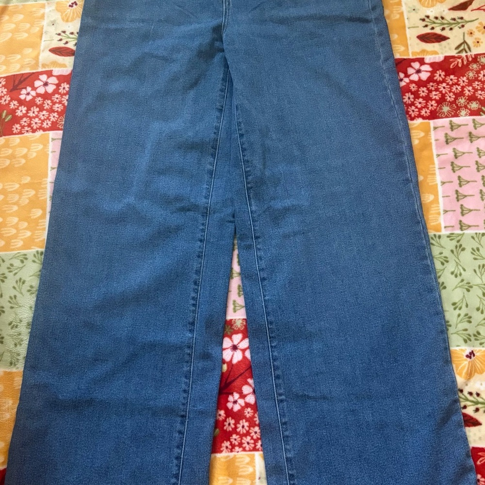 ❤️Well Worn Women's Blue Wide Leg Jeans Size 12x32 New with tag - Picture 4 of 4